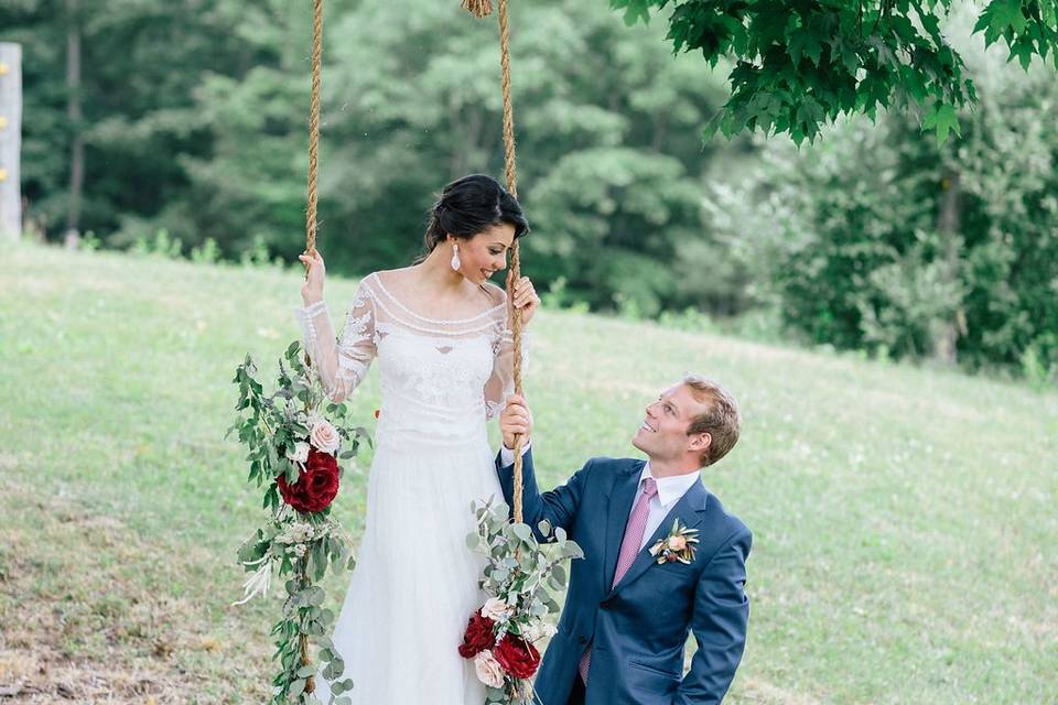 Wedding swing