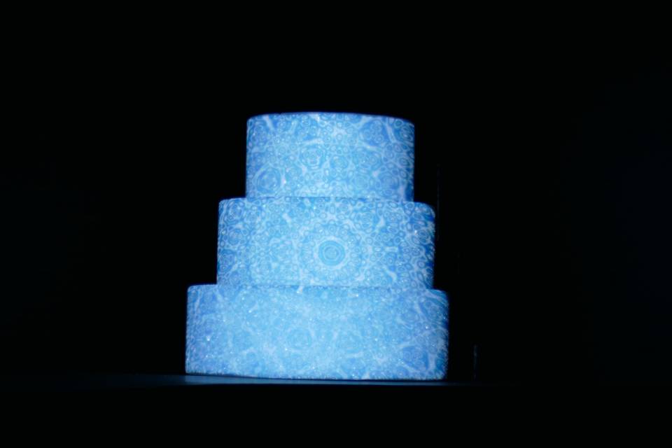 Projection Mapping onto a cake