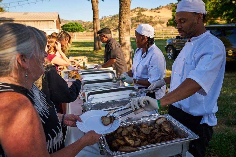 Tantalizing buffet spread