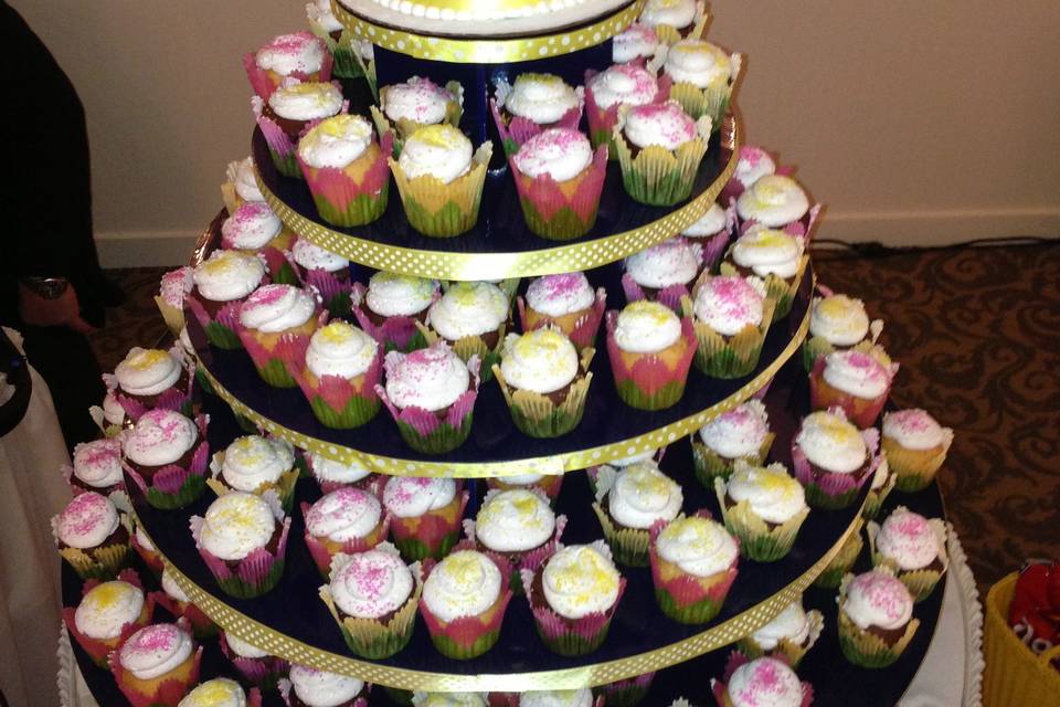 Cup Cake Tower @ Portsmouth Country Club  Greenland NH