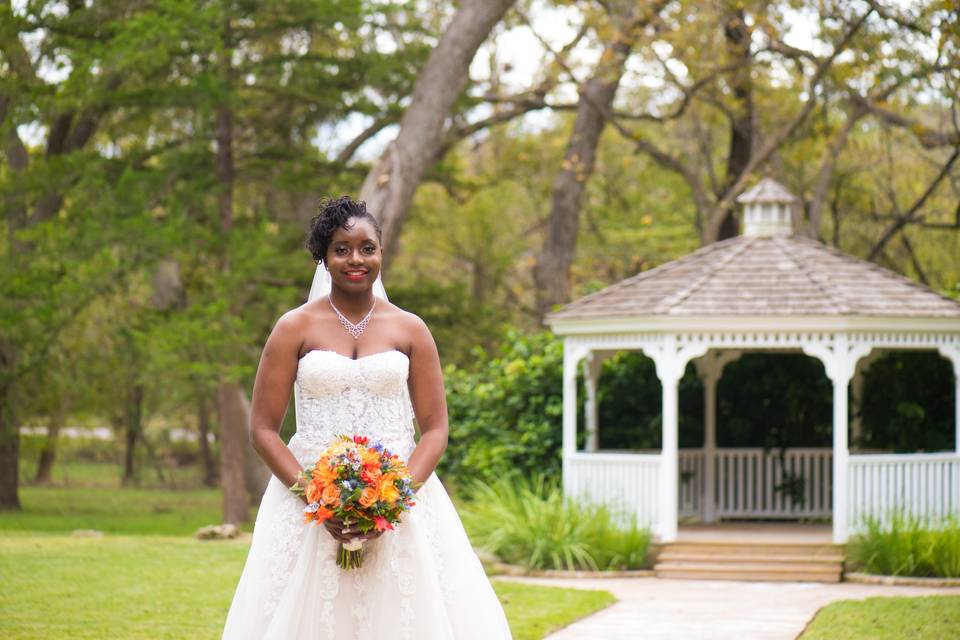 A breathtaking bride