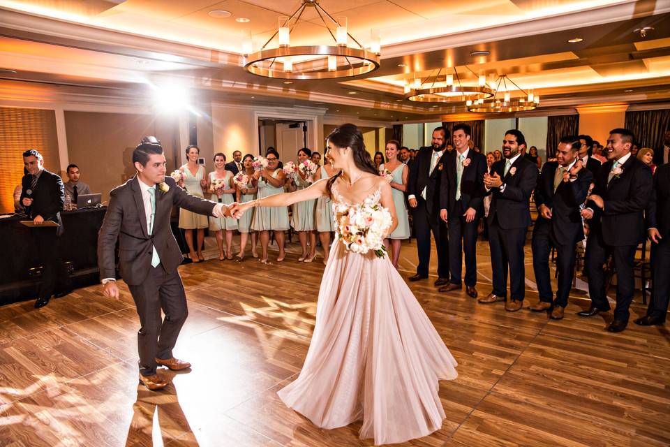 Dancing with the bride