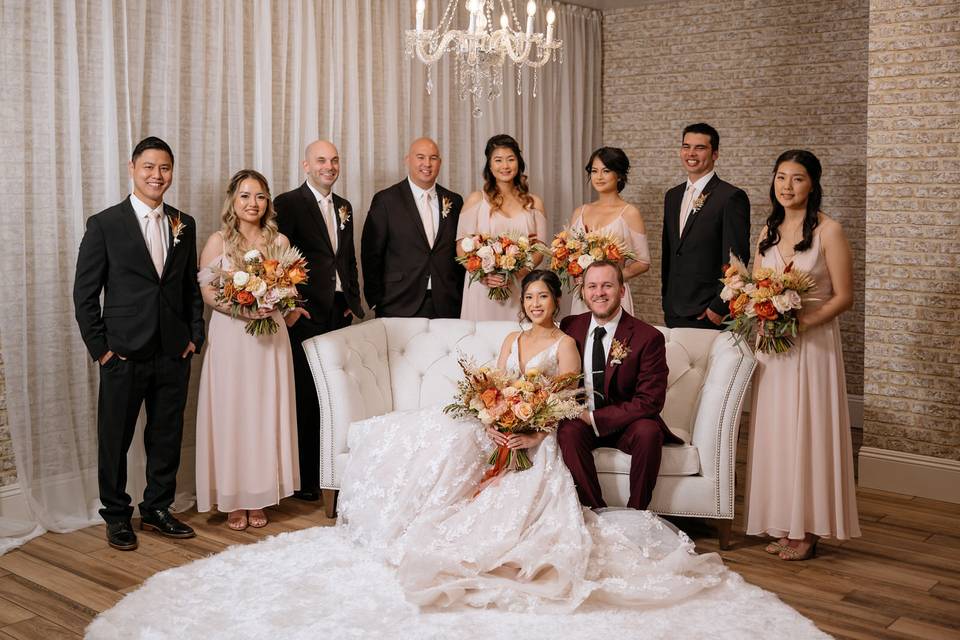 Family in the Photo Studio