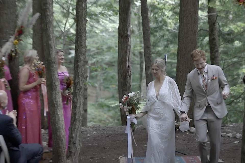 Rustic Vermont Wedding