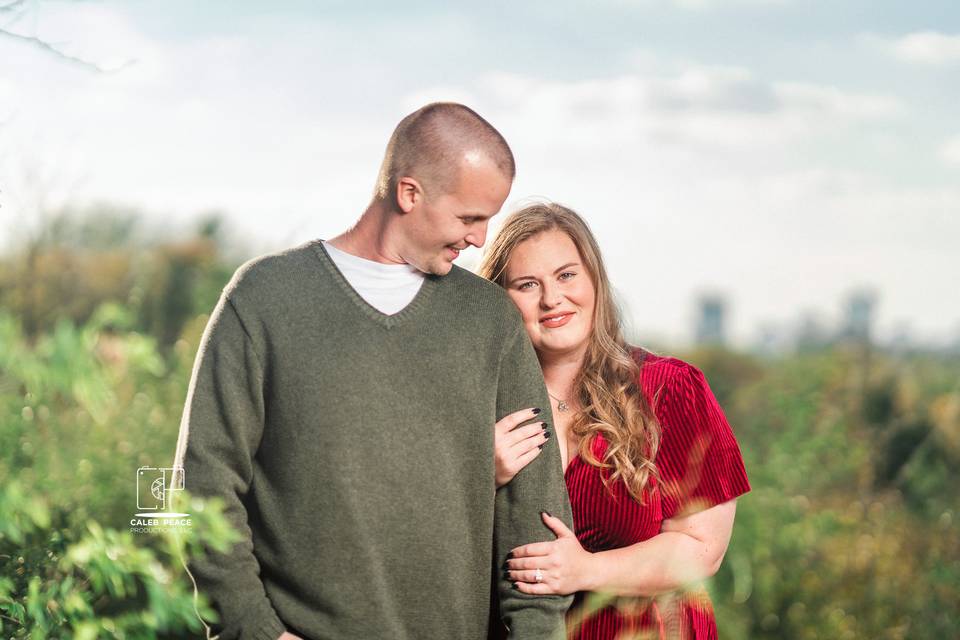 Engagement sessions all smiles