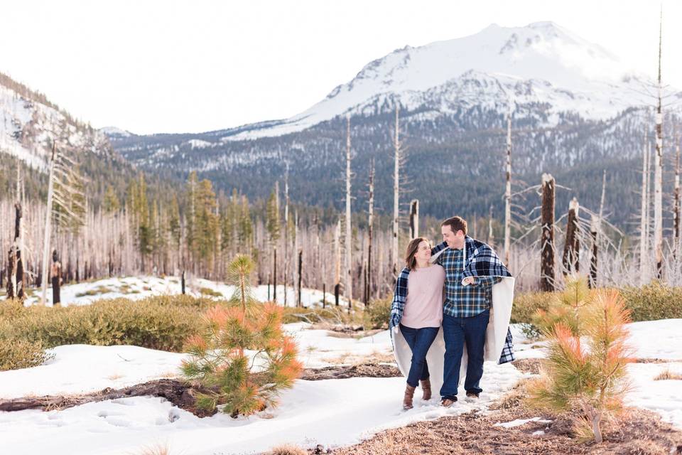 Epic Winter Engagement