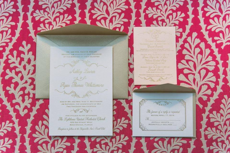 Elegant invitation