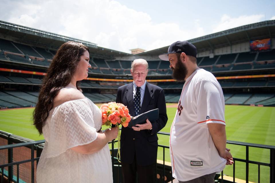 Astros Wedding