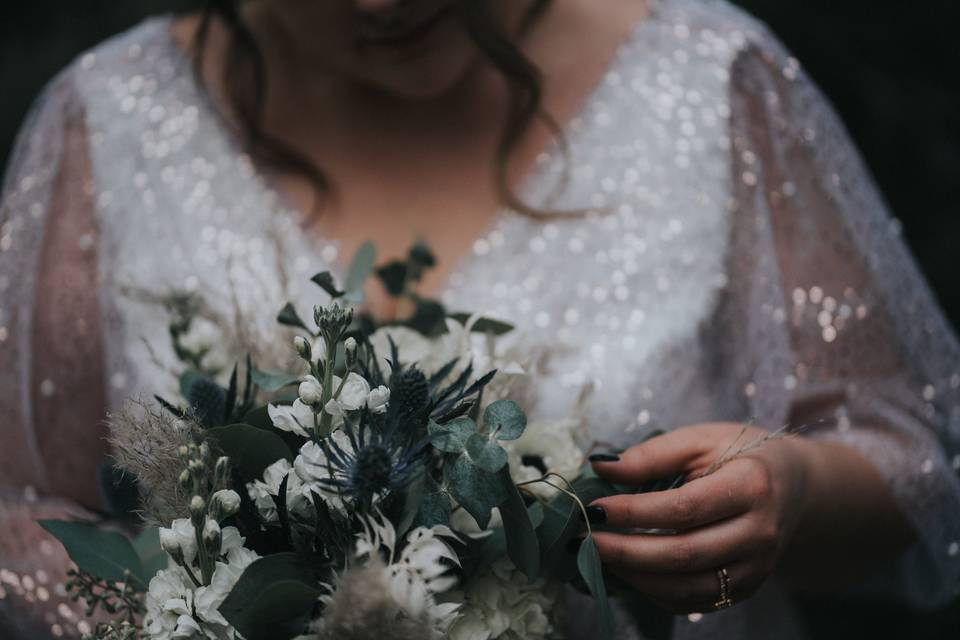 Elopement in Big Bear, CA.