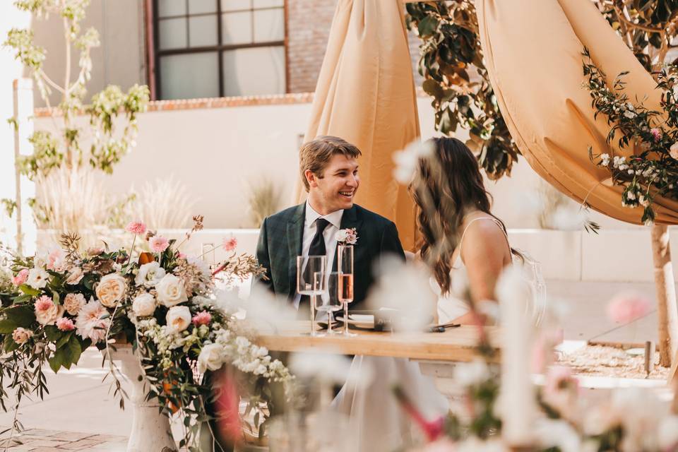 Sweetheart table