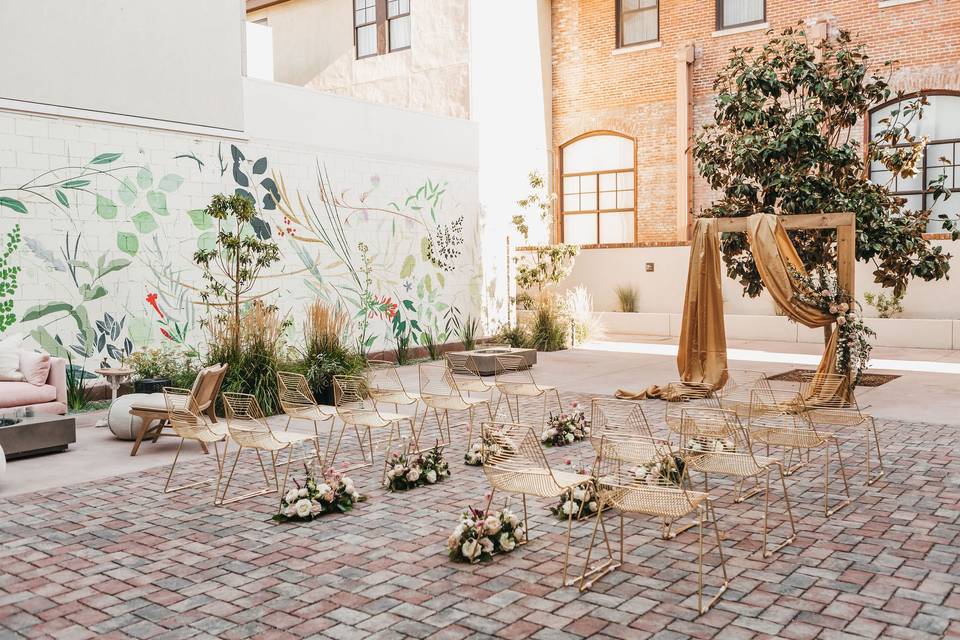 Courtyard ceremony