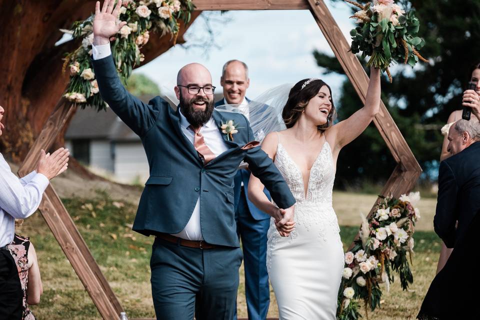 Just married!