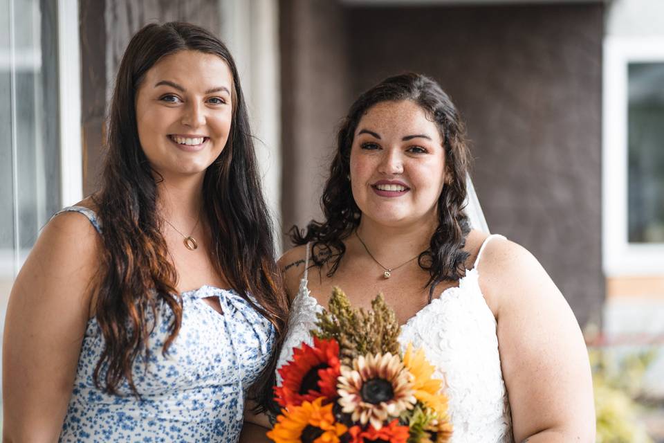 Bridesmaid & Bride