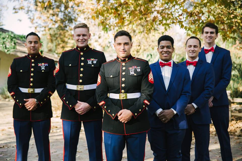 Groom & Groomsmen