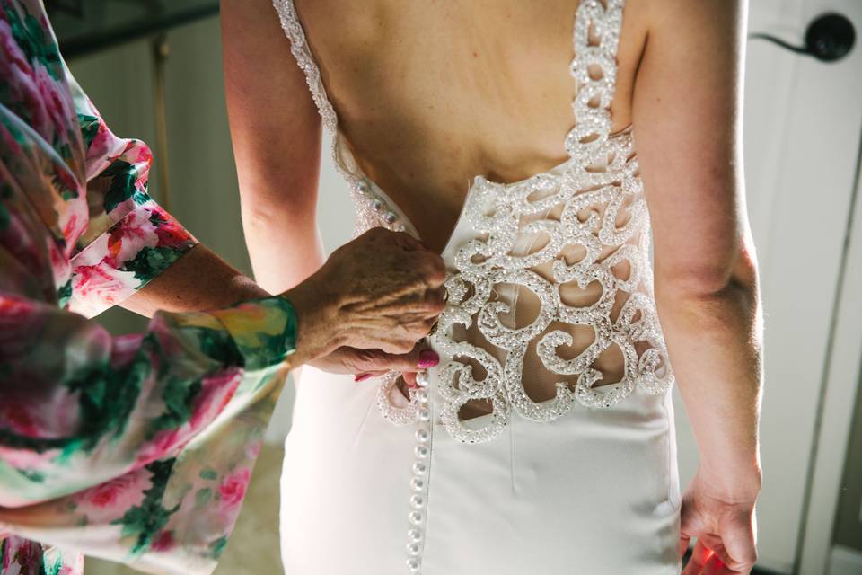 Bride & Mom