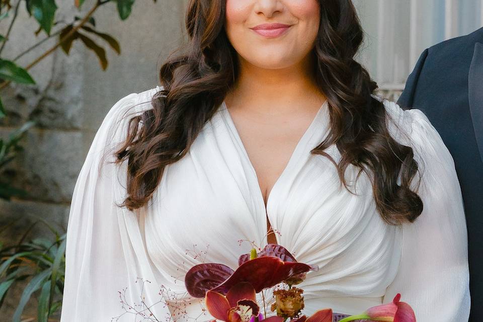 Noyemis nuptials with her wife