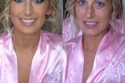 Bridesmaid Before and After