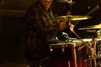 Happy drummer