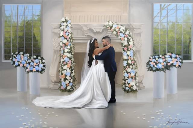 Wedding couple