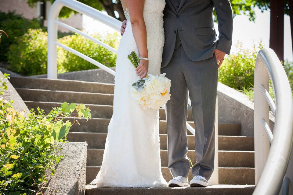 Bride and groom