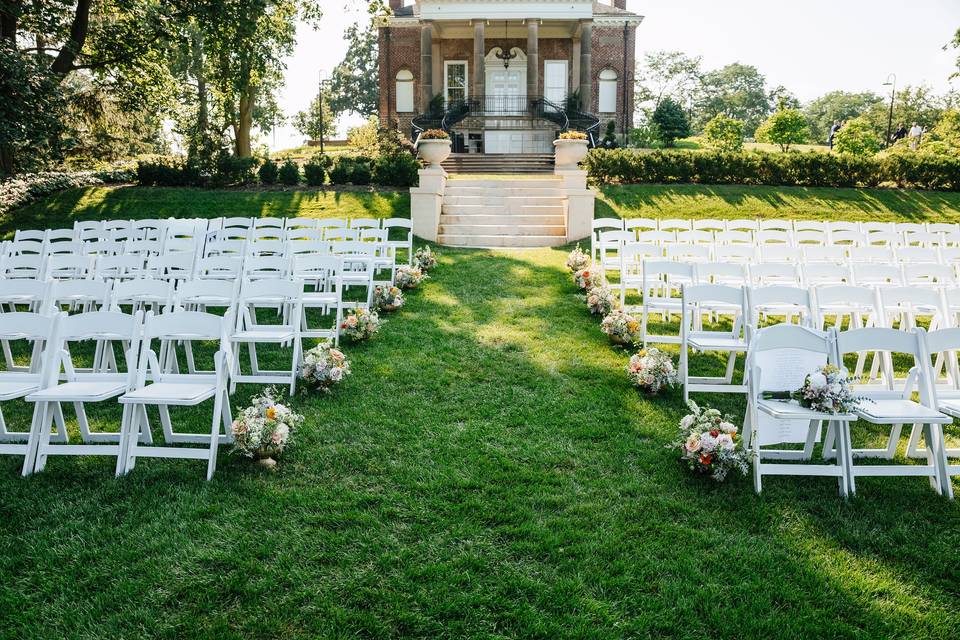 Aisle Ceremony Flowers
