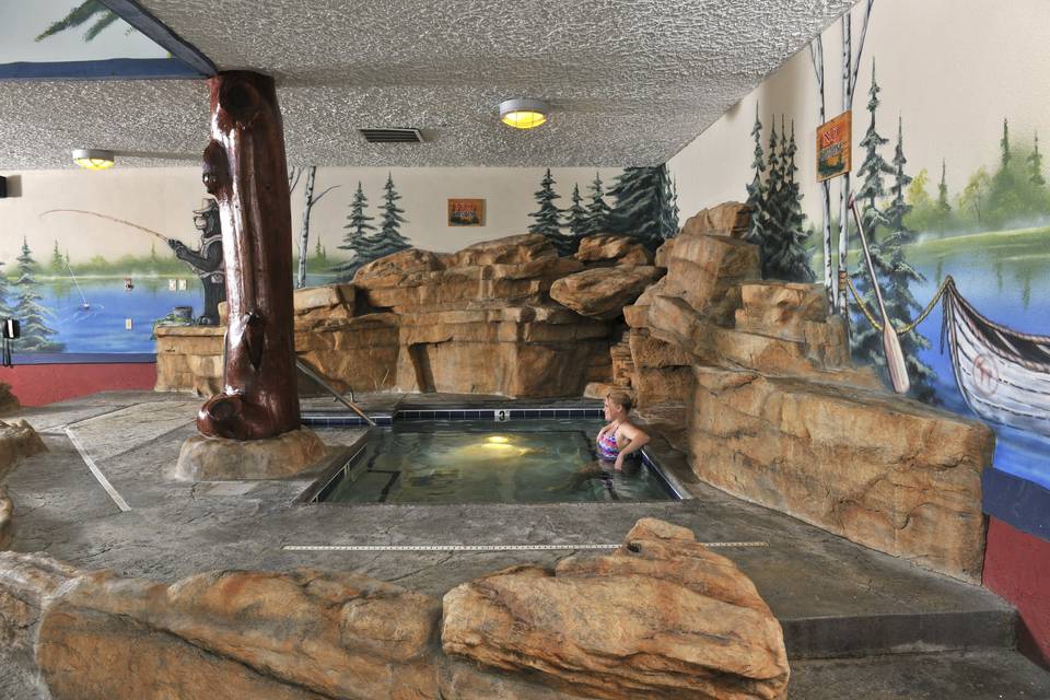 Indoor/Outdoor Pool Area