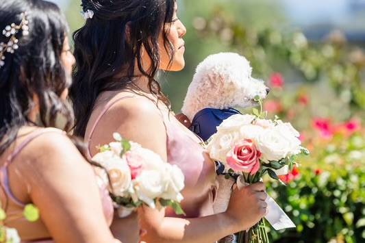 Bridesmaid bouquets