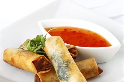 Duck Egg Rolls