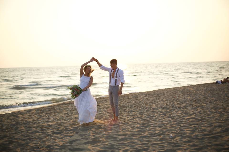 Beach wedding