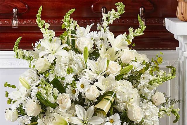 White flowers
