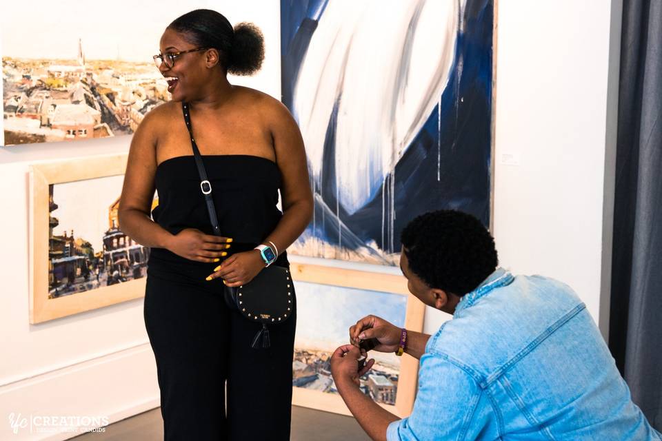 KYM & KAYLA SURPRISE PROPOSAL