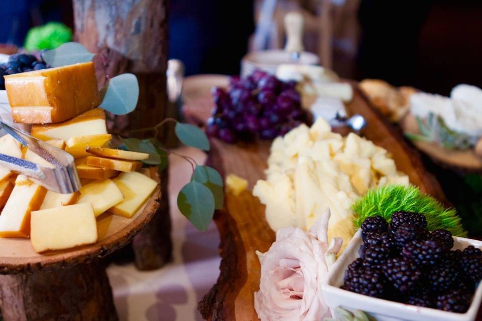 Custom VT artisan cheese board