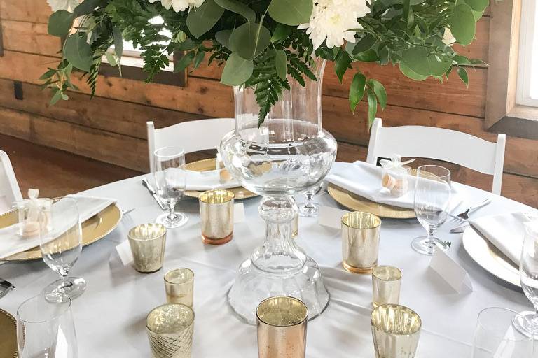 Tall centerpiece