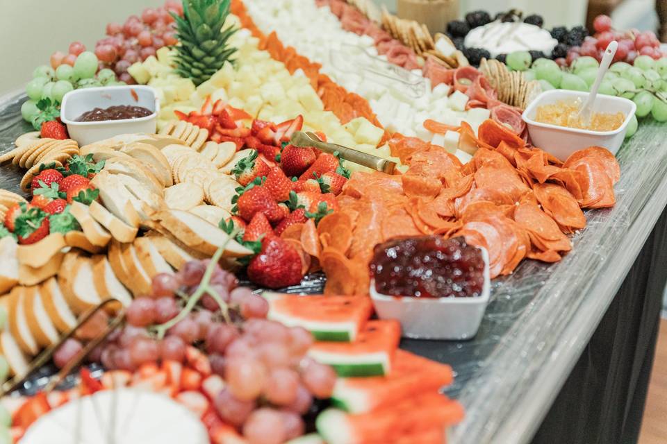 Fruit & Cheese Display