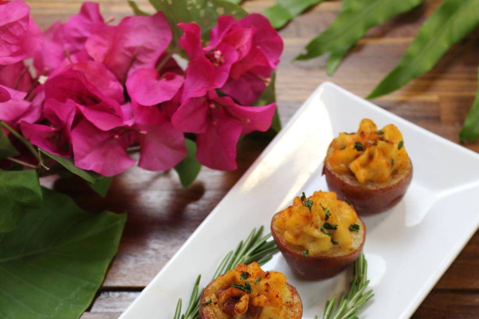 Mini Twice Baked Potatoes