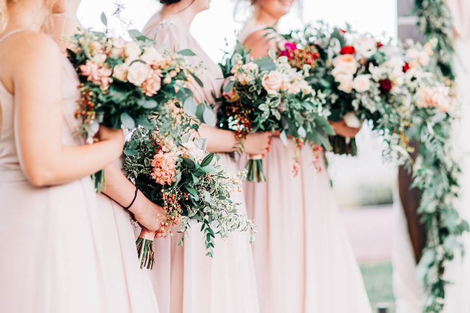 Bridemaids Bouquets