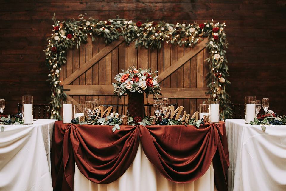 Head Table Barn