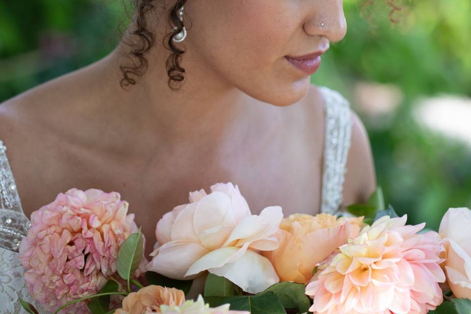 Floral headpiece