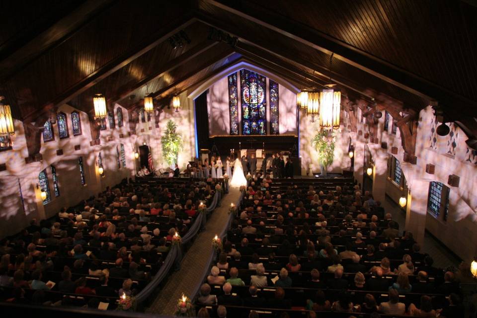 Indoor ceremony