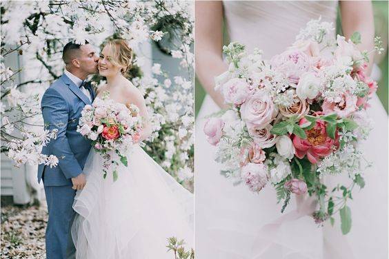 Pink flower bouquet