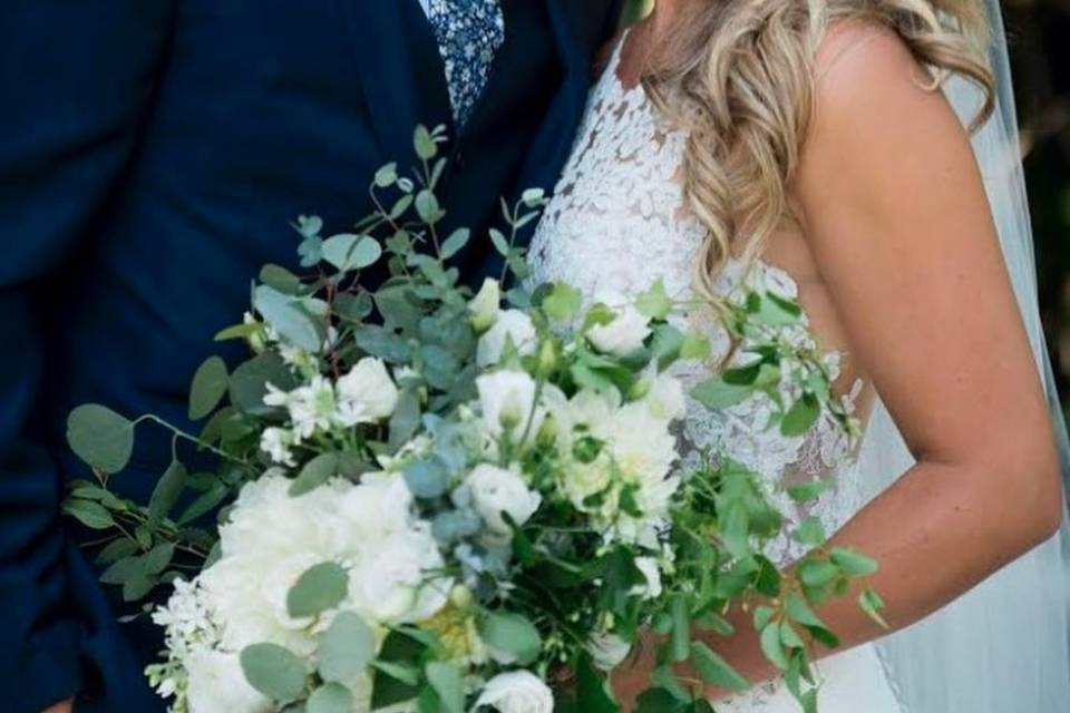 The happy couple