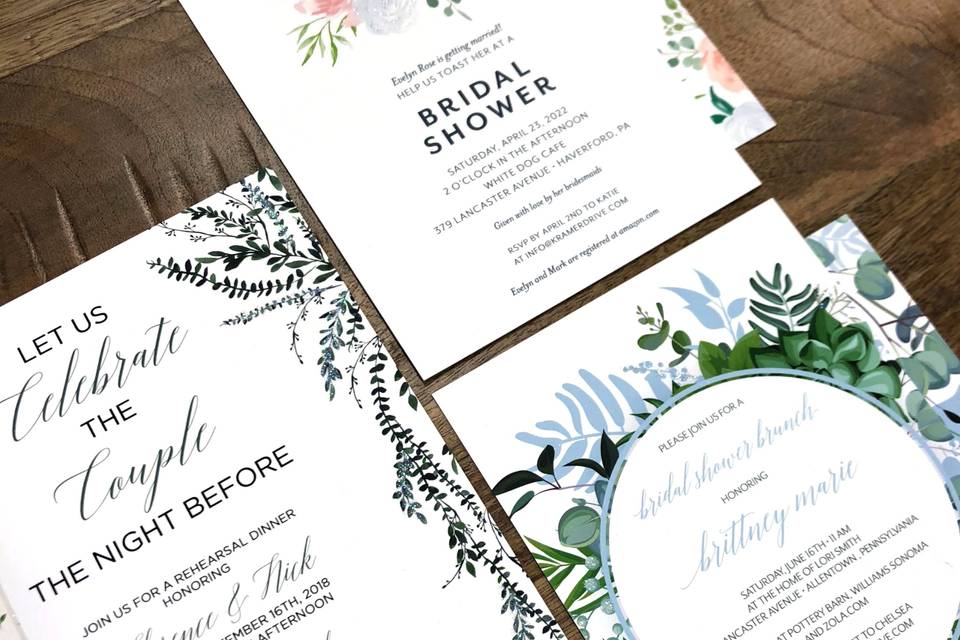 Bridal Shower Invites