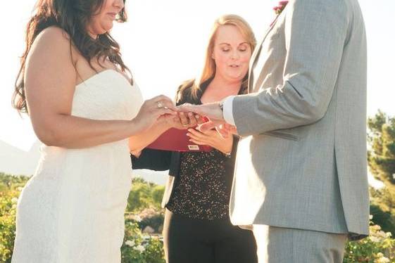 A beautiful wedding
