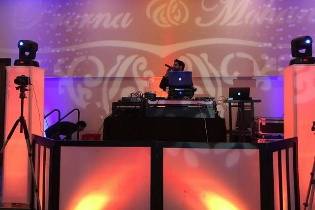 DJ/MC setup