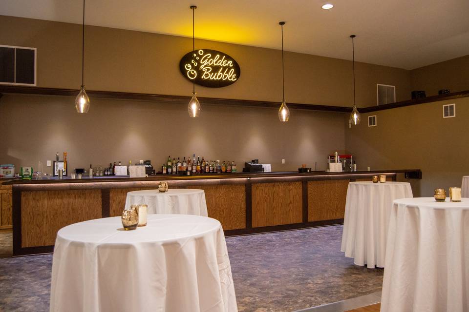 Bar area