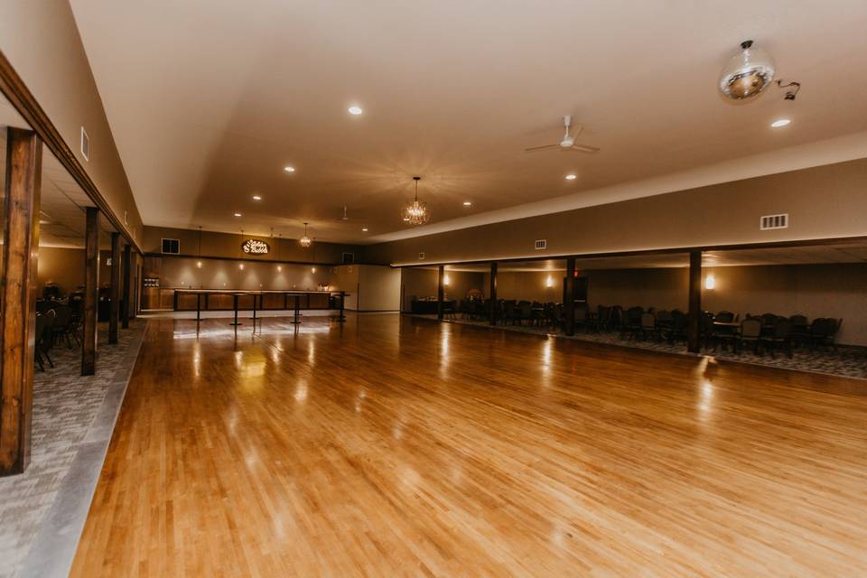Empty ballroom