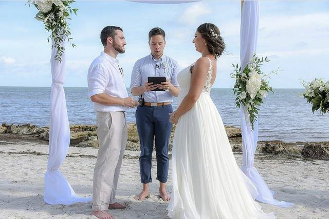 Beach wedding