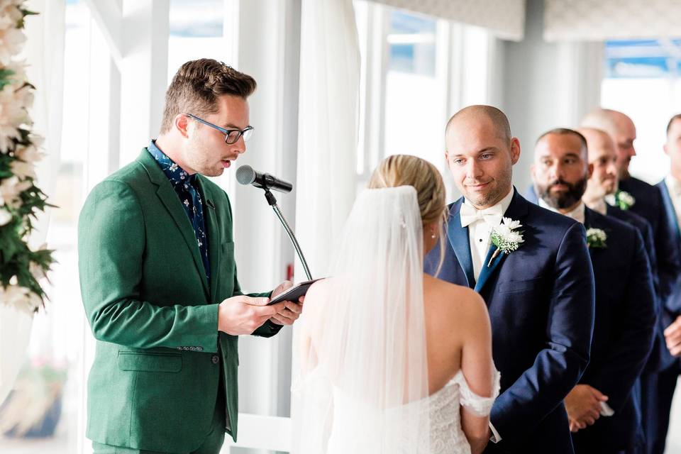 Wedding officiant