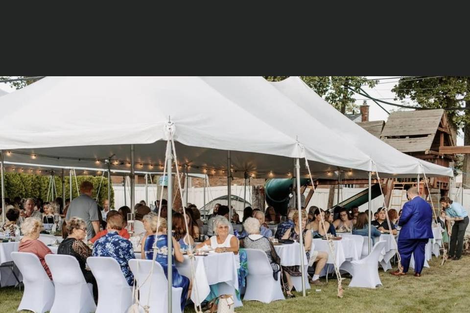 Beautiful outdoor wedding