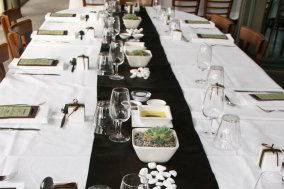 Long table set-up